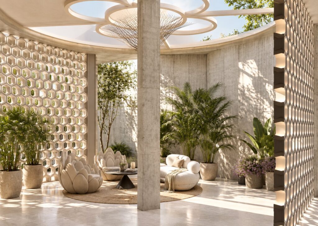 Patio interior